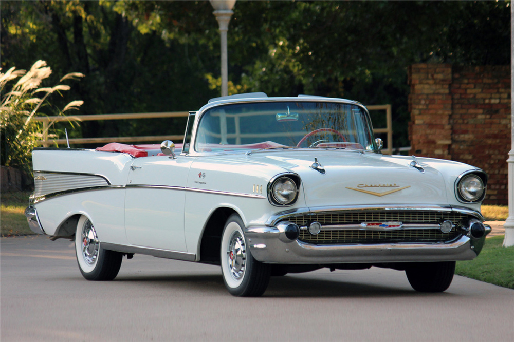 1957 CHEVROLET BEL AIR FI CONVERTIBLE