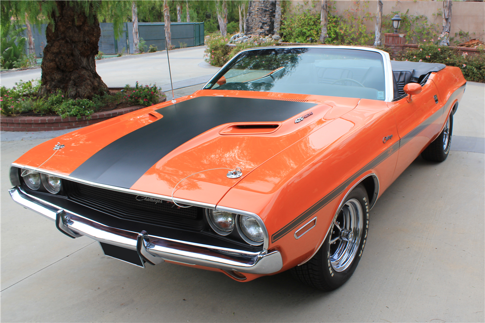 1970 DODGE CHALLENGER R/T HEMI RE-CREATION CONVERTIBLE