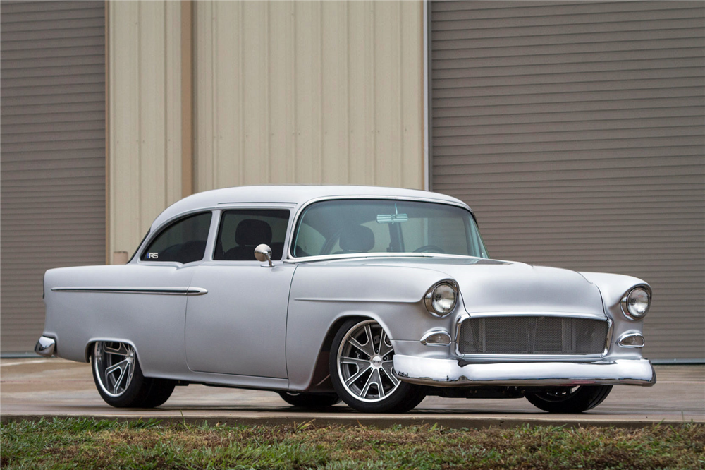 1955 CHEVROLET 150 CUSTOM 2-DOOR POST