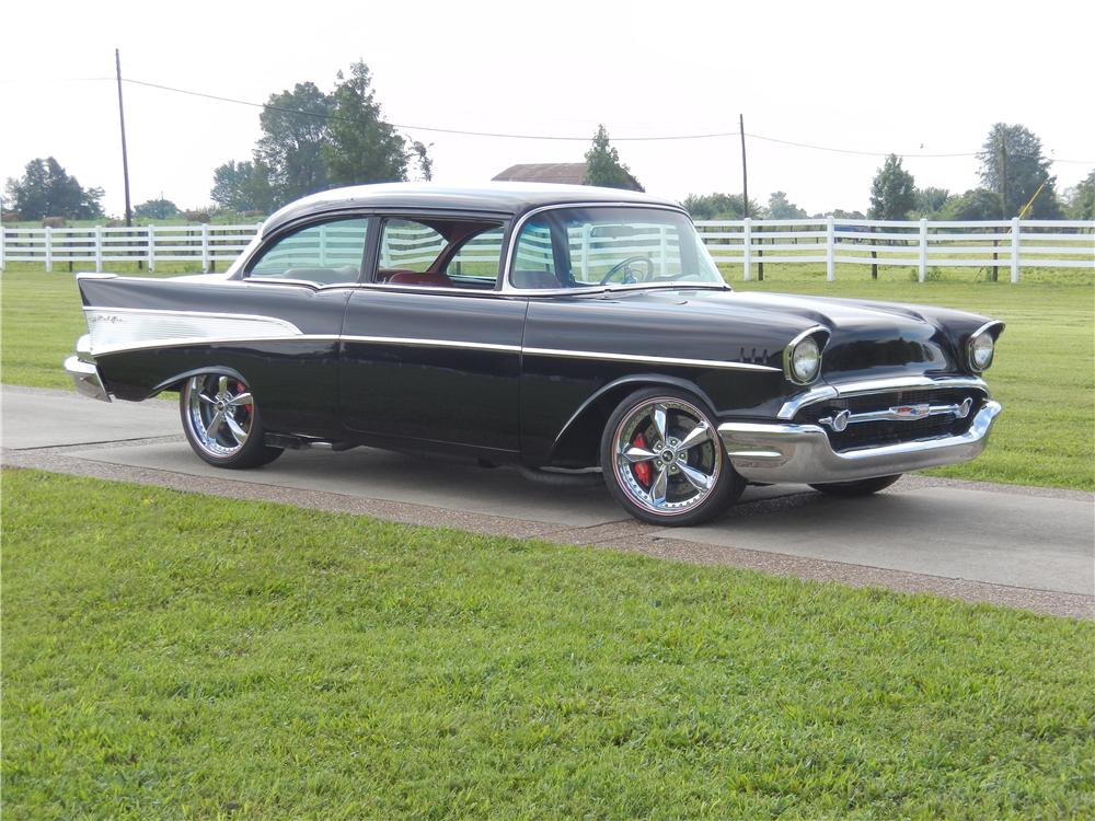 1957 CHEVROLET 210 CUSTOM 2-DOOR POST