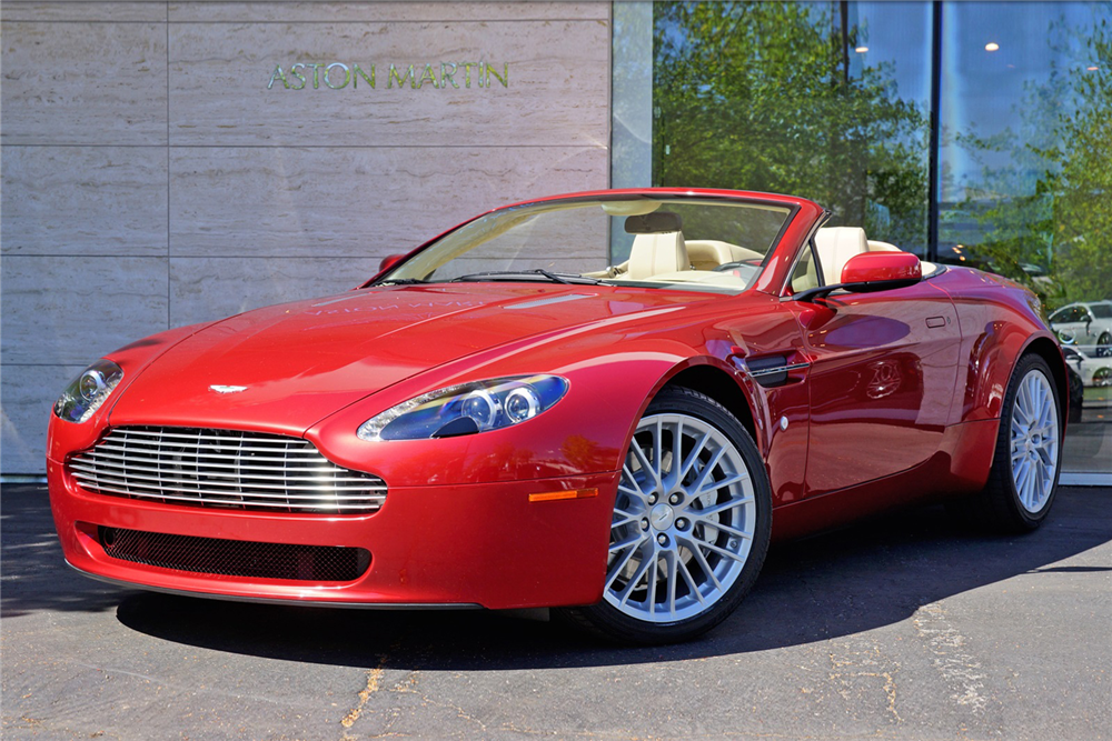 2008 ASTON MARTIN VANTAGE CONVERTIBLE