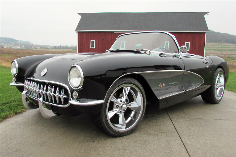 1957 CHEVROLET CORVETTE CUSTOM CONVERTIBLE