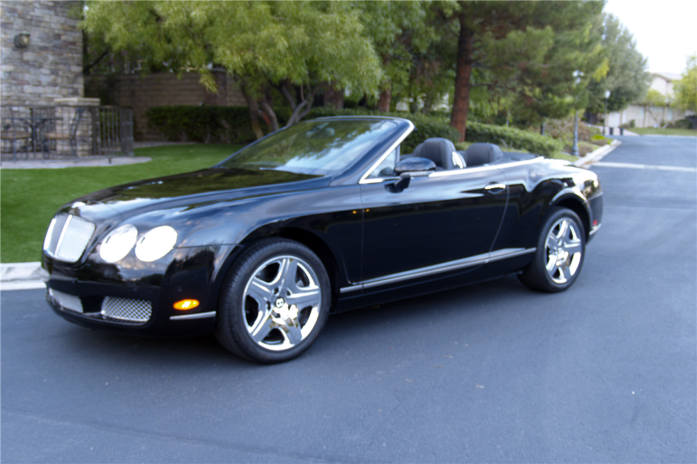 2007 BENTLEY CONTINENTAL GTC CONVERTIBLE