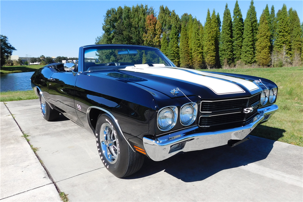 1970 CHEVROLET CHEVELLE LS5 SS CONVERTIBLE