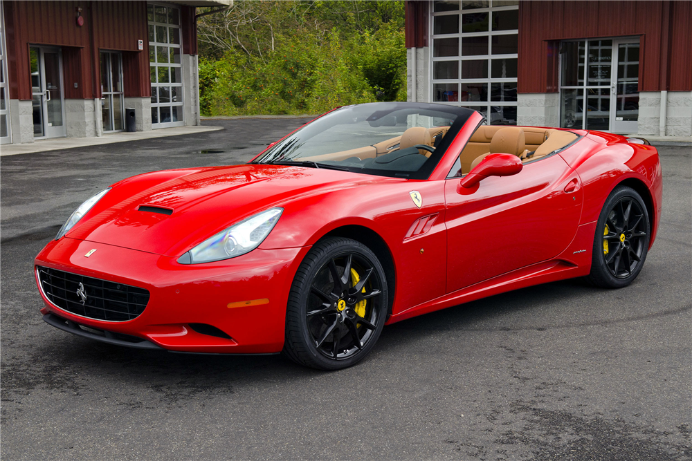 2011 FERRARI CALIFORNIA CONVERTIBLE