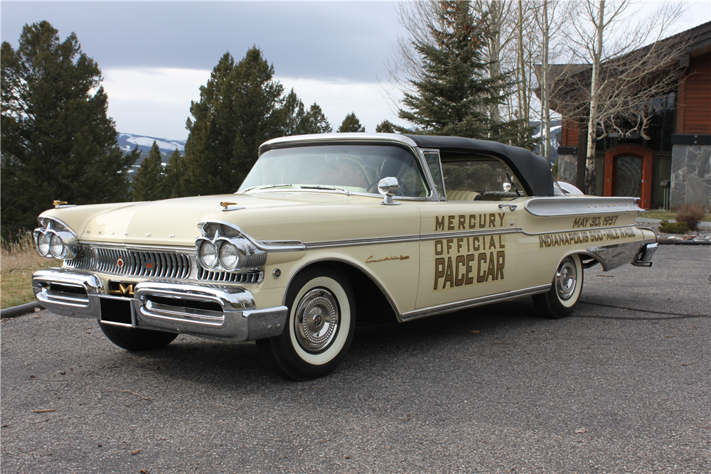 1957 MERCURY TURNPIKE CRUISER CONVERTIBLE PACE CAR