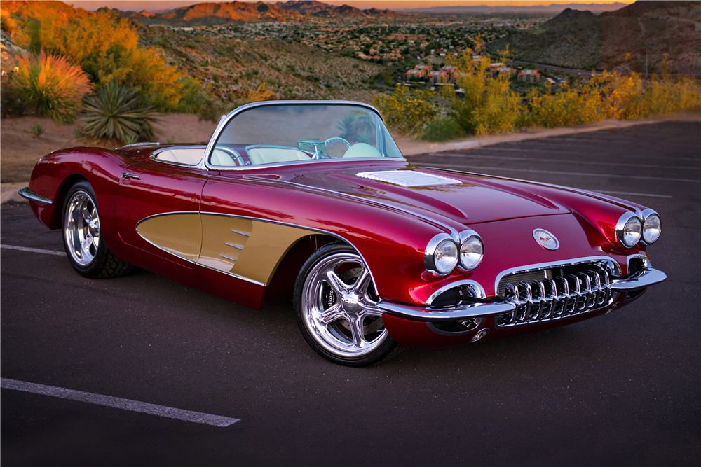 1958 CHEVROLET CORVETTE CUSTOM CONVERTIBLE 