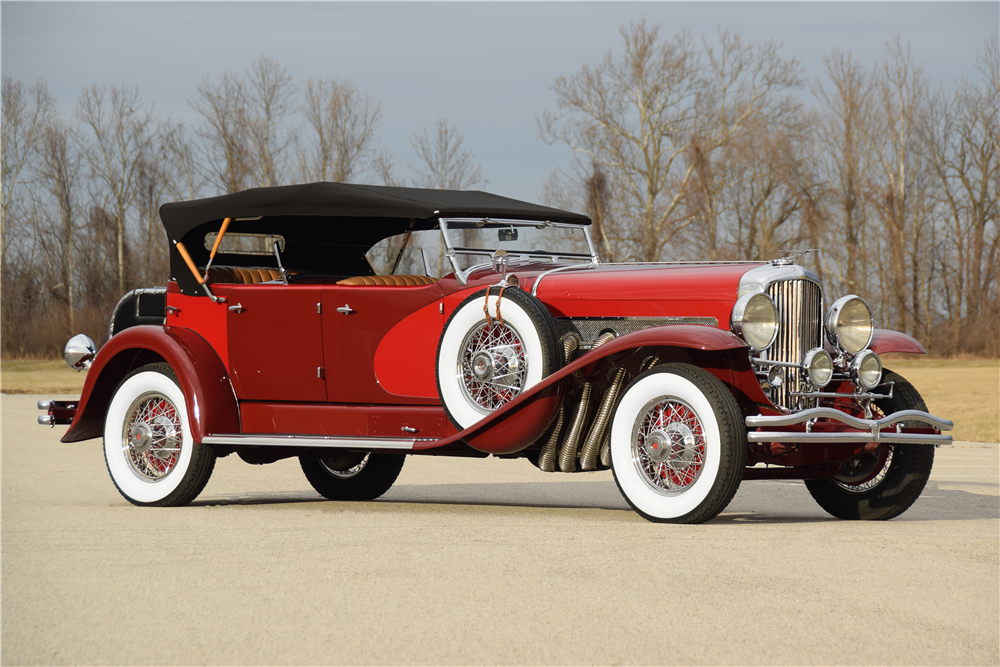 1930 DUESENBERG J DUAL-COWL PHAETON