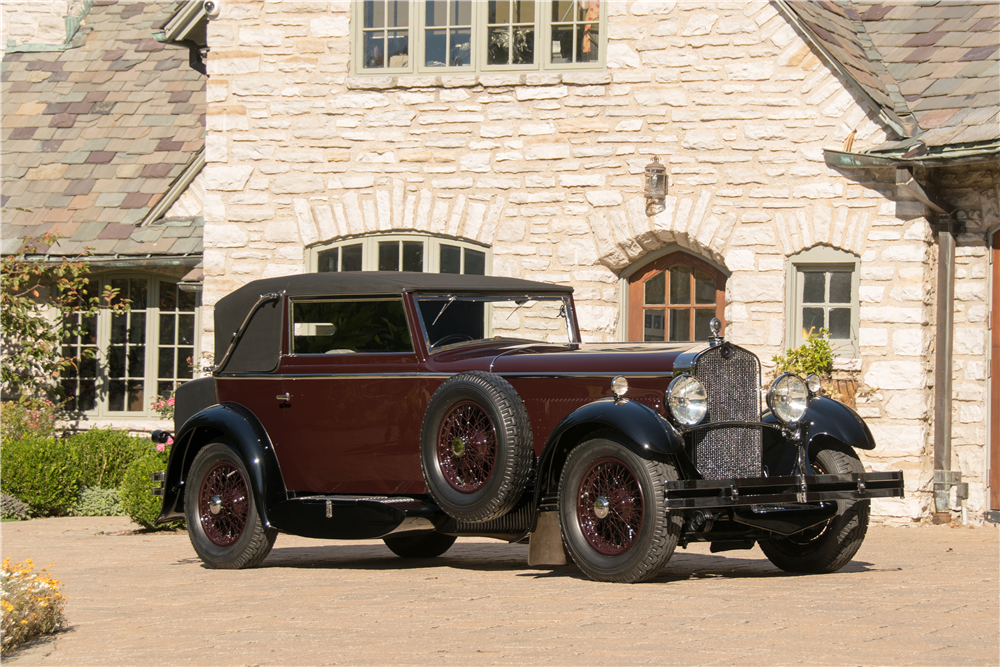 1930 DELAGE D8 CABRIOLET