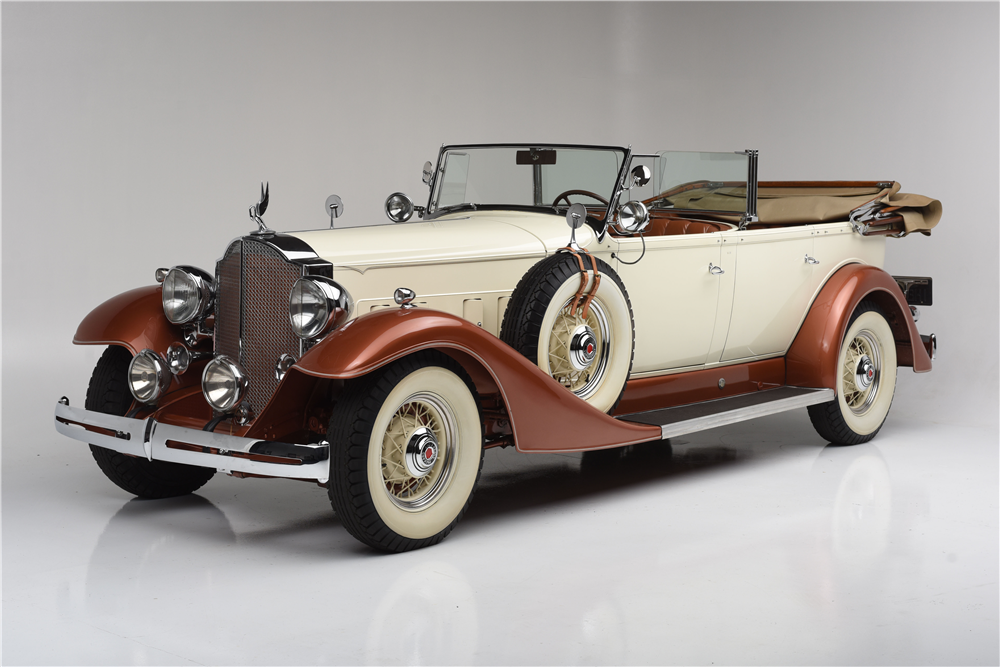 1933 PACKARD SUPER 8 TOURING 5/7-PASSENGER