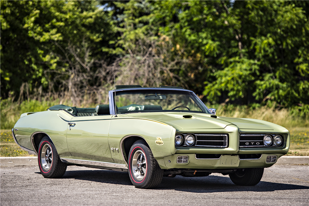 1969 PONTIAC GTO JUDGE RAM AIR III CONVERTIBLE