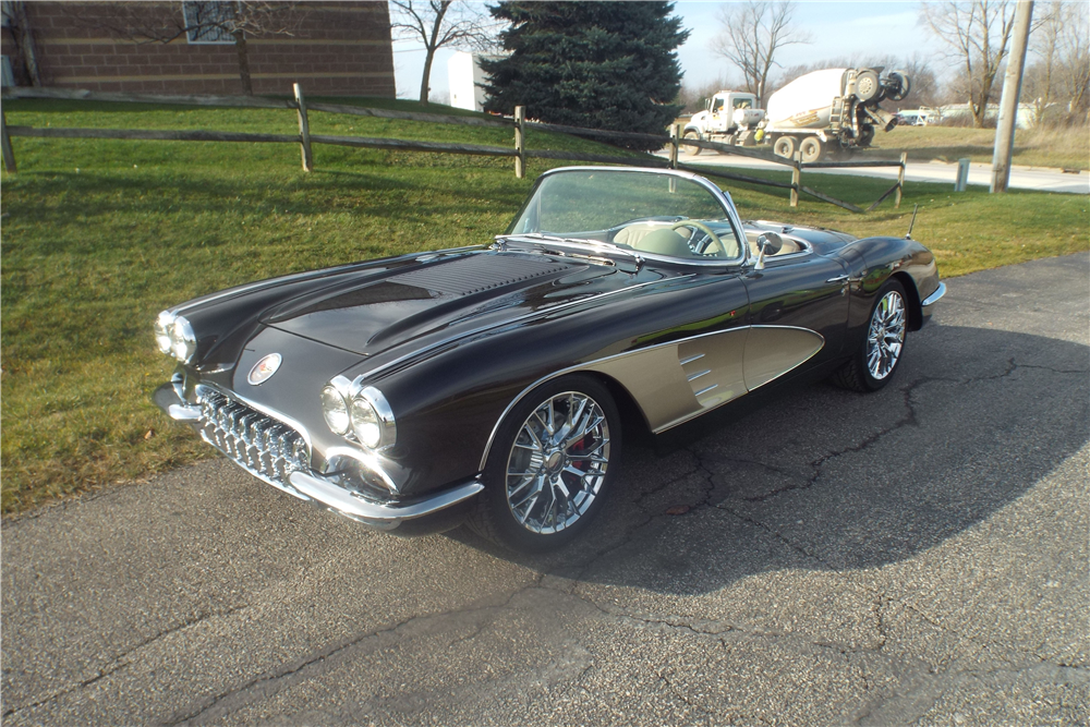 1960 CHEVROLET CORVETTE CUSTOM CONVERTIBLE