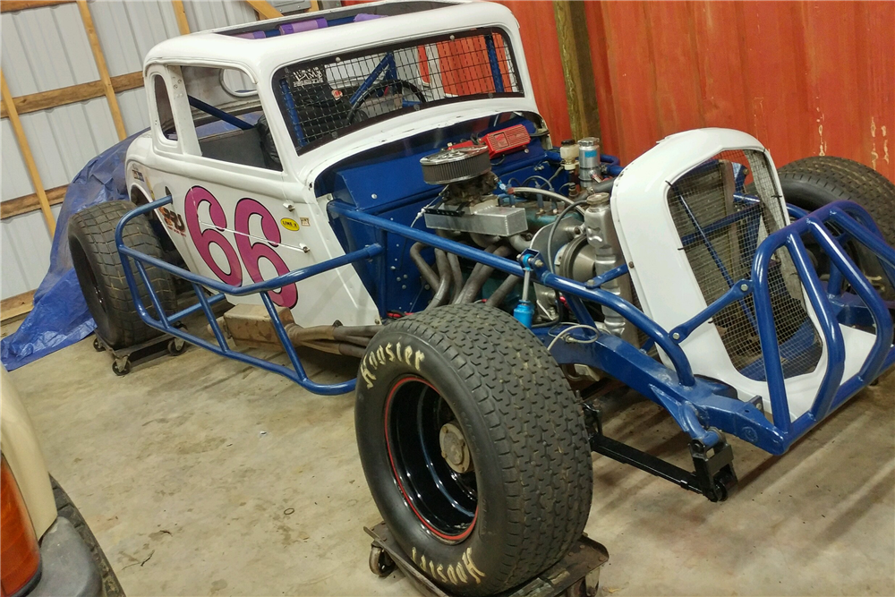 1933 PLYMOUTH SPIT-FIRE FLATHEAD RACE CAR