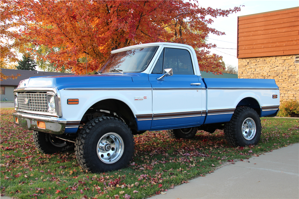 1971 CHEVROLET K10 SUPER CHEYENNE 4X4 PICKUP