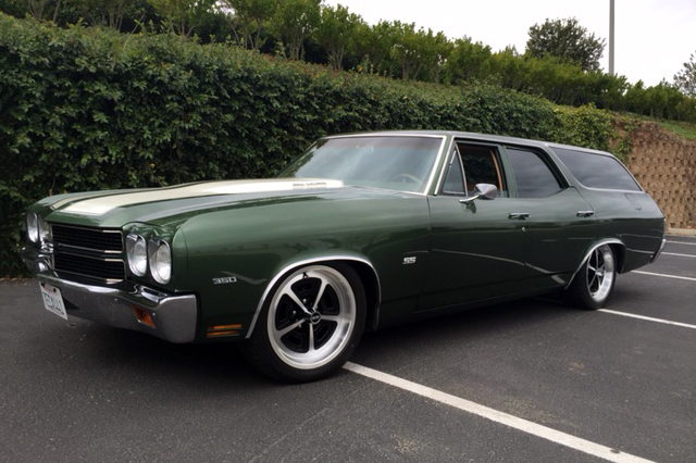 1970 CHEVROLET CHEVELLE CUSTOM WAGON