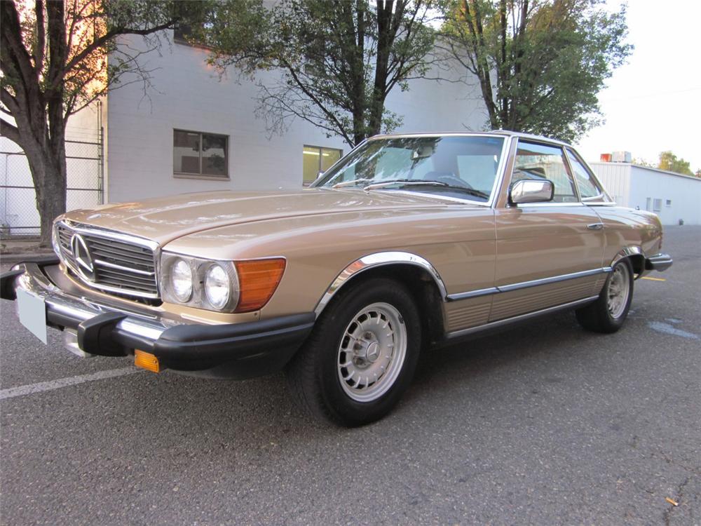 1983 MERCEDES-BENZ 380SL CONVERTIBLE