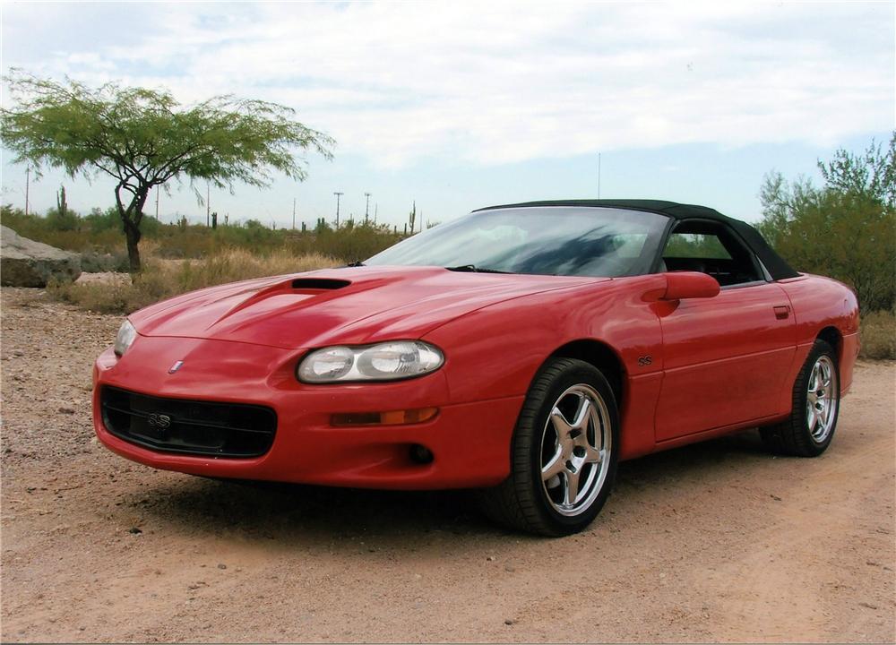 2002 CHEVROLET CAMARO SS 35TH ANNIVERSARY CONVERTIBLE