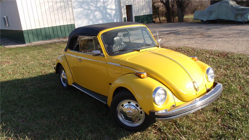 1976 VOLKSWAGEN BEETLE CONVERTIBLE