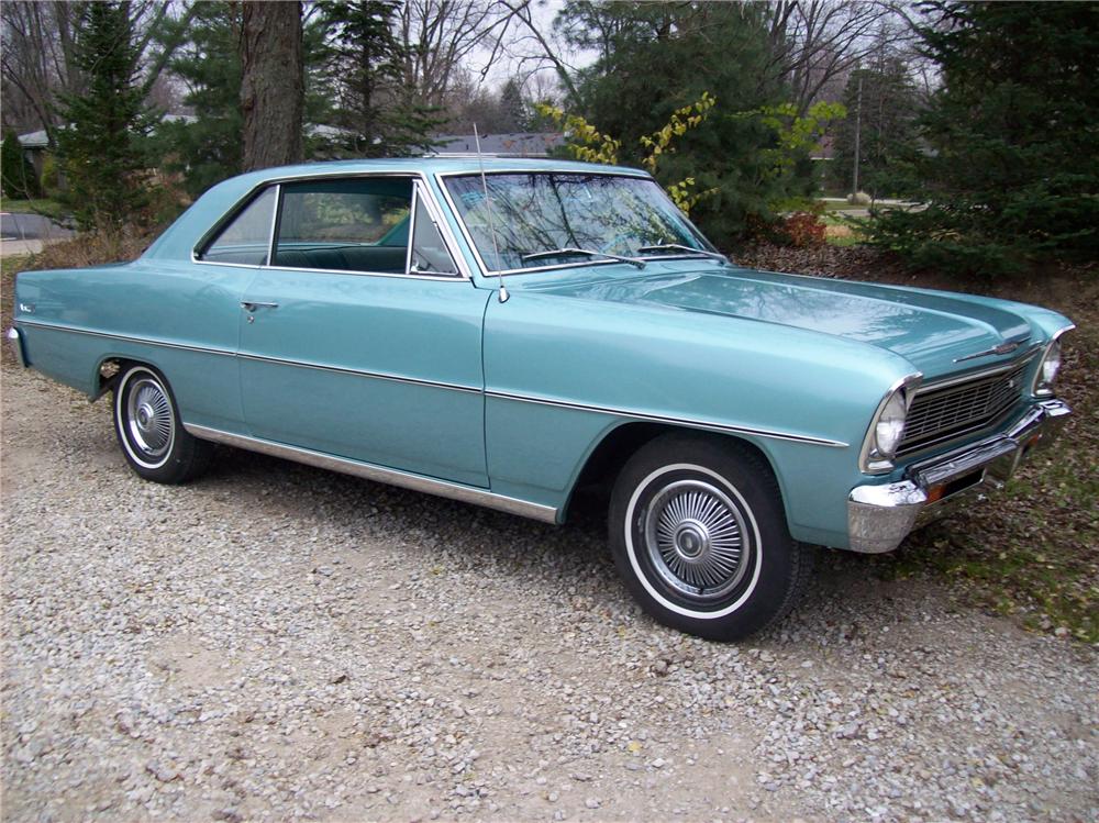1966 CHEVROLET CHEVY II 2 DOOR COUPE