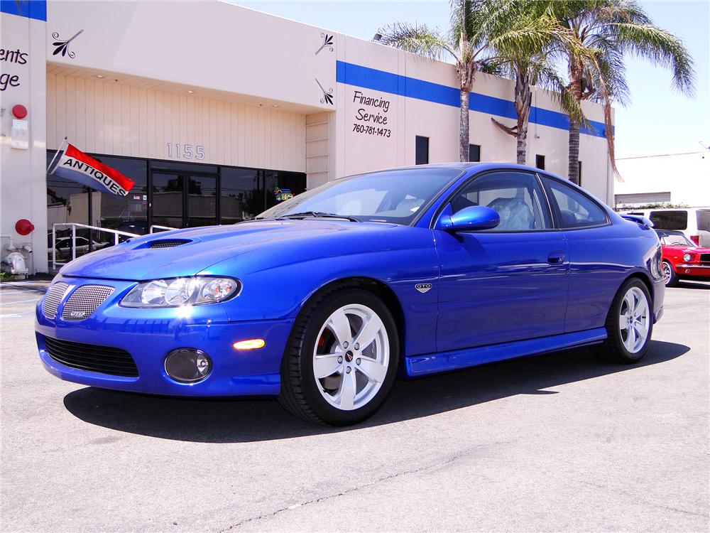 2005 PONTIAC GTO 2 DOOR COUPE