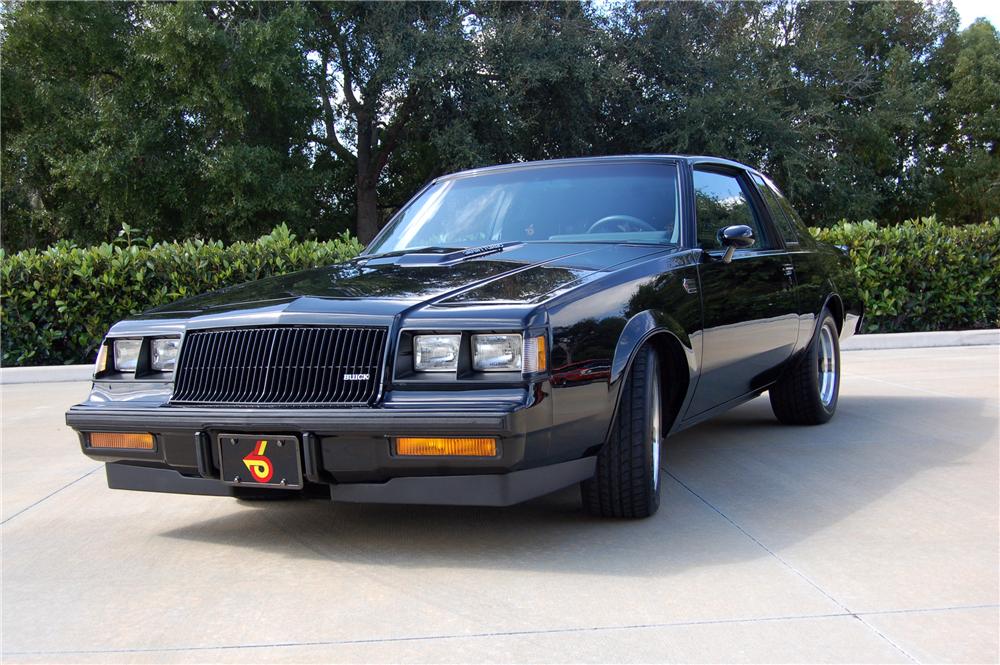 1987 BUICK REGAL GRAND NATIONAL 2 DOOR HARDTOP