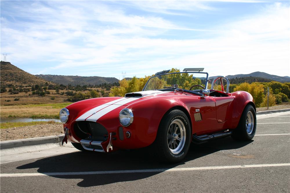 1967 SHELBY COBRA RE-CREATION ROADSTER