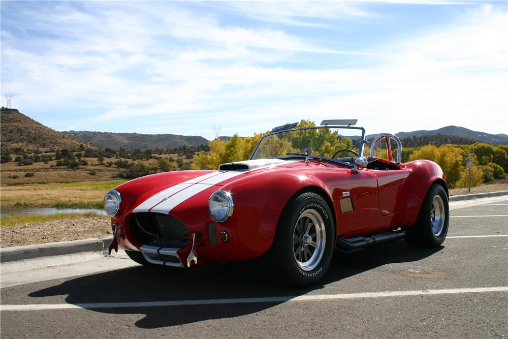 1967 SHELBY COBRA RE-CREATION ROADSTER