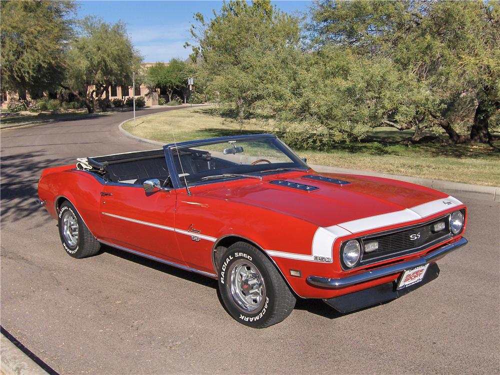 1968 CHEVROLET CAMARO CONVERTIBLE