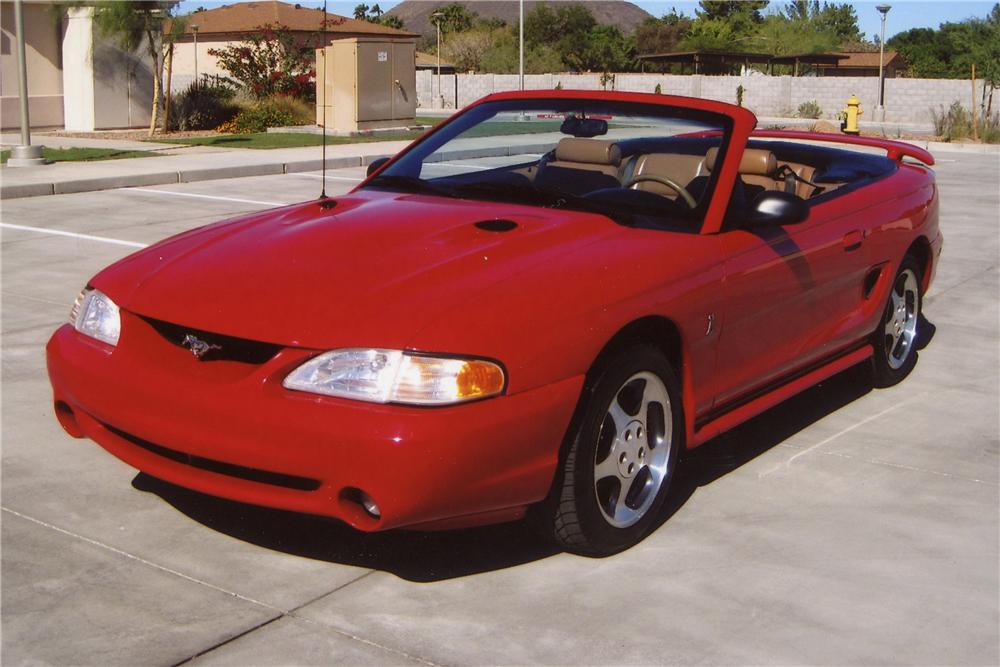 1997 FORD MUSTANG COBRA SVT CONVERTIBLE