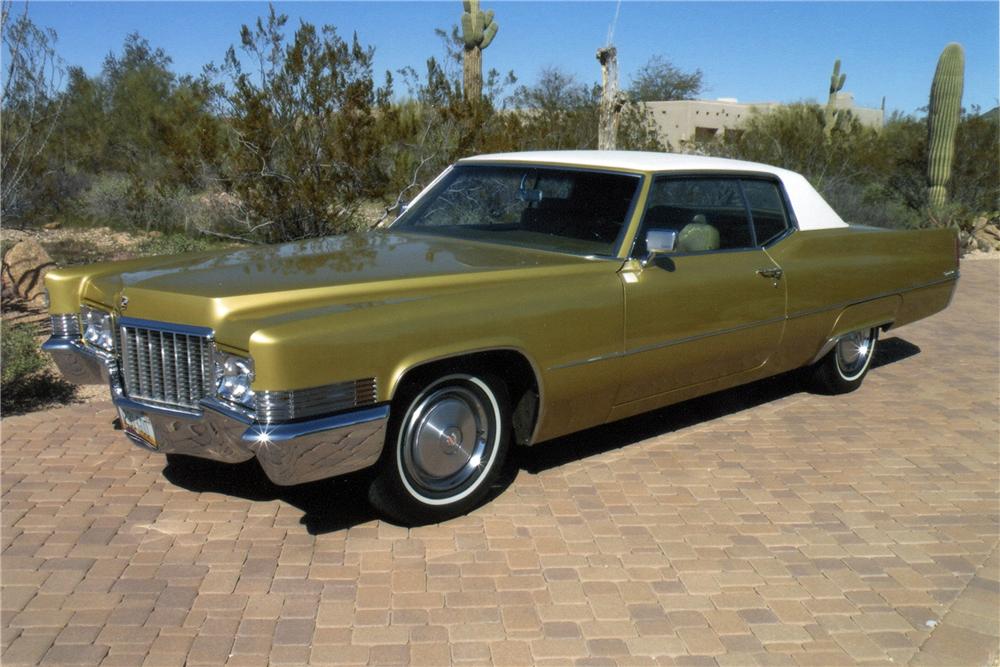 1970 CADILLAC COUPE DE VILLE 2 DOOR COUPE