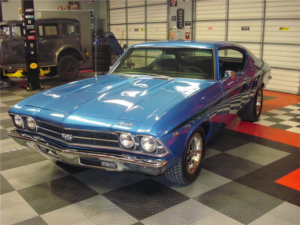 1969 CHEVROLET CHEVELLE SS 396 CUSTOM 2 DOOR HARDTOP