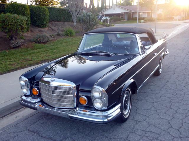 1971 MERCEDES-BENZ 280SE CABRIOLET CONVERSION