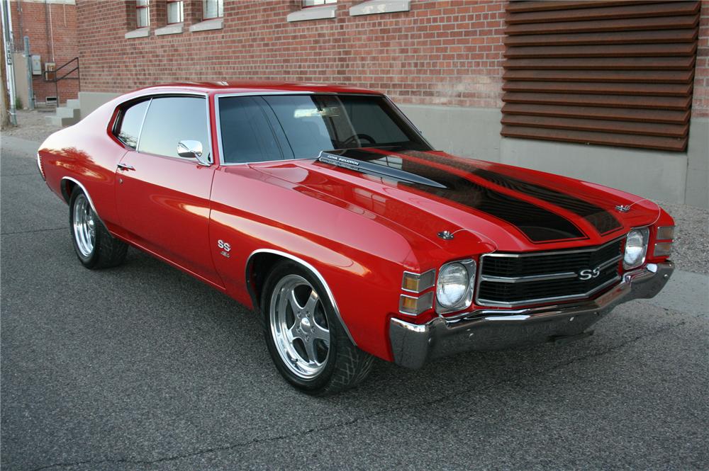 1971 CHEVROLET CHEVELLE CUSTOM COUPE