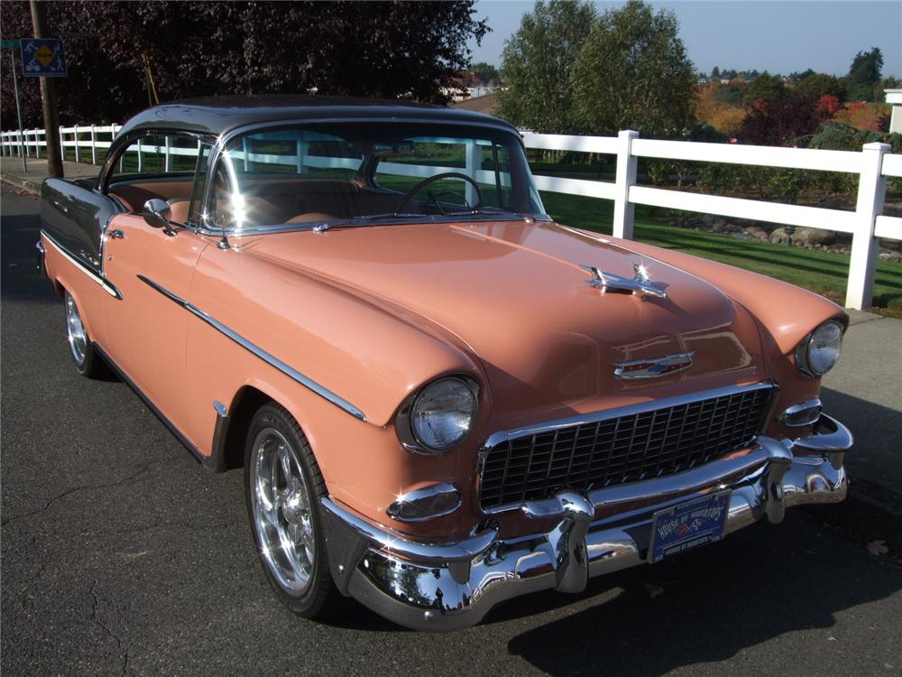 1955 CHEVROLET BEL AIR CUSTOM 2 DOOR HARDTOP