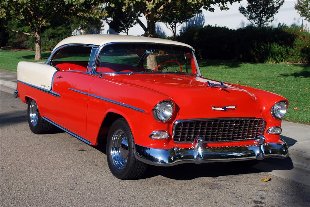 1955 CHEVROLET BEL AIR CUSTOM 2 DOOR HARDTOP