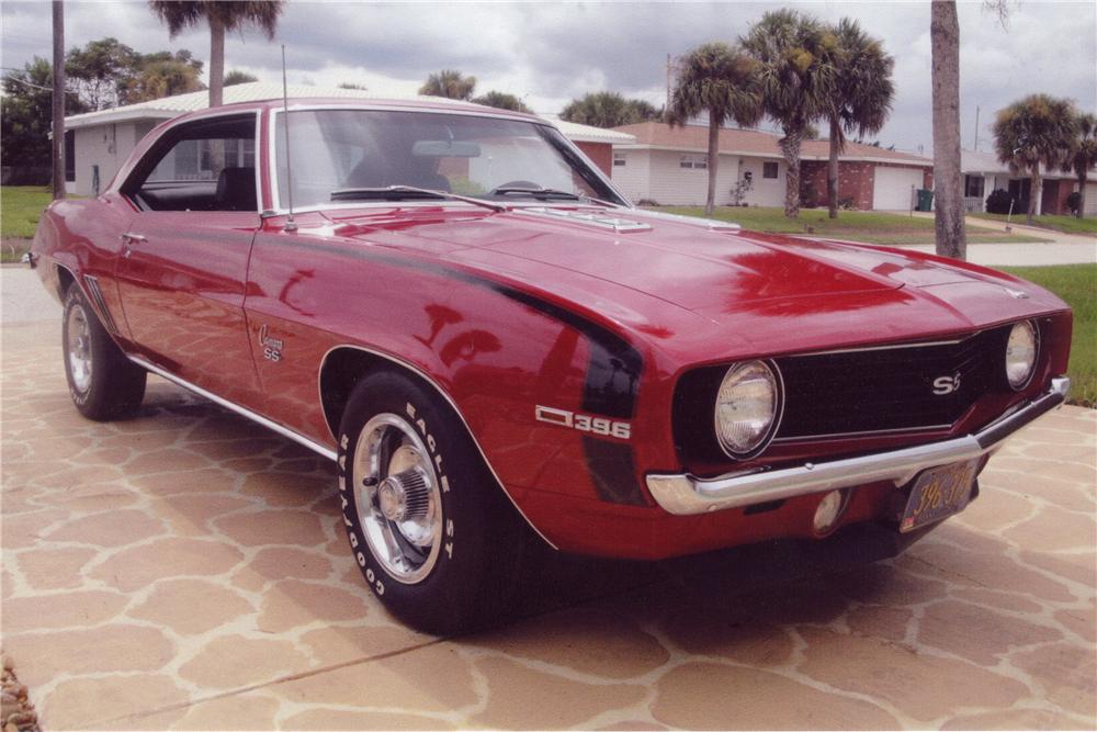 1969 CHEVROLET CAMARO SS 2 DOOR COUPE