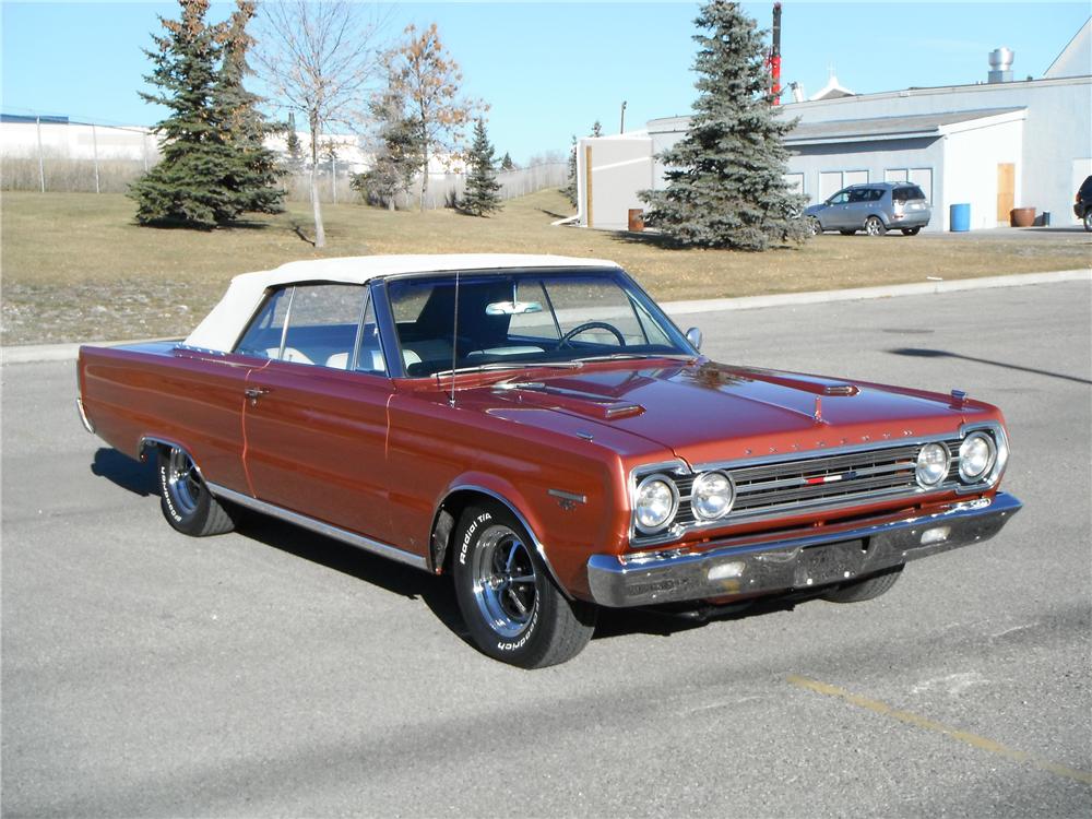 1967 PLYMOUTH GTX CONVERTIBLE