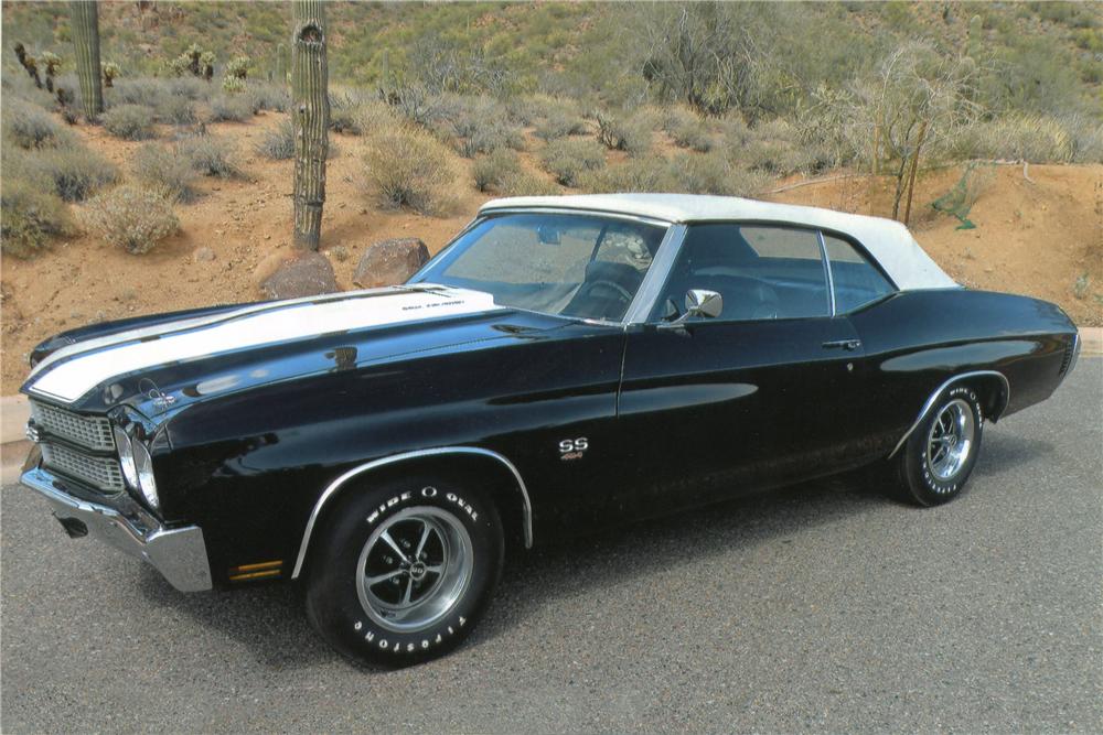 1970 CHEVROLET CHEVELLE CUSTOM CONVERTIBLE