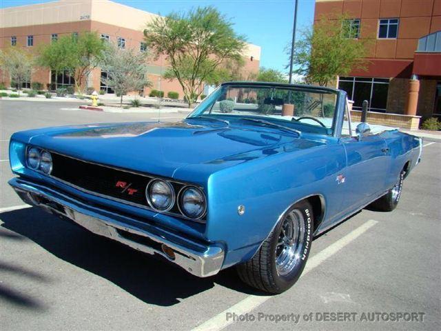 1968 DODGE CORONET R/T CONVERTIBLE