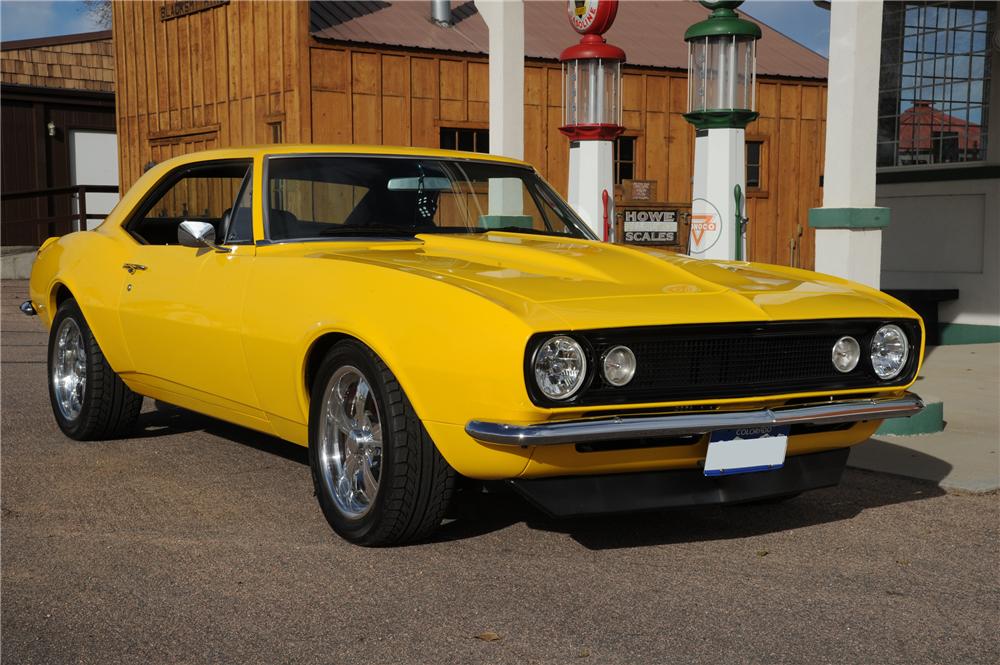 1967 CHEVROLET CAMARO CUSTOM 2 DOOR COUPE