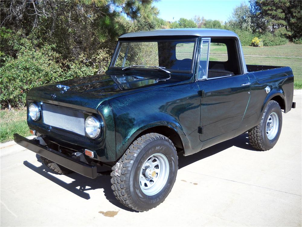 1966 INTERNATIONAL SCOUT CUSTOM PICKUP