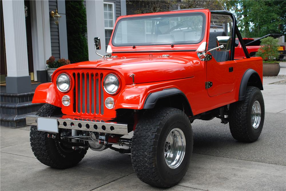 1981 JEEP CJ-7 CUSTOM SUV