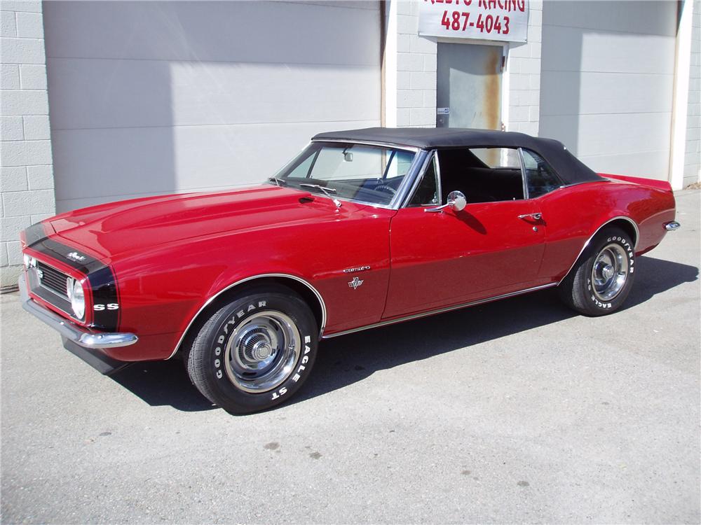 1967 CHEVROLET CAMARO CUSTOM CONVERTIBLE