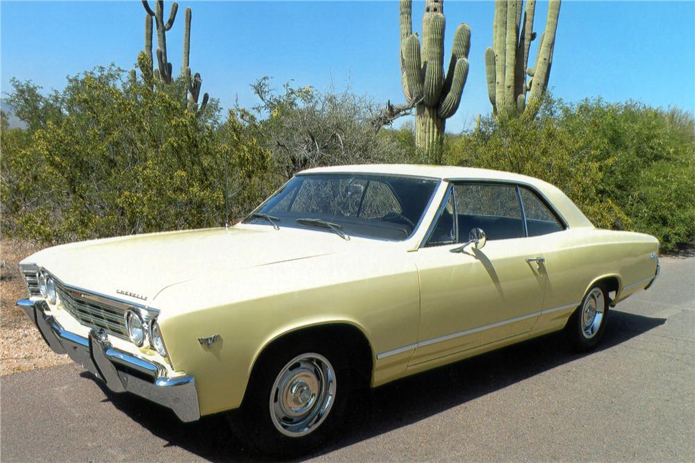 1967 CHEVROLET MALIBU 2 DOOR HARDTOP