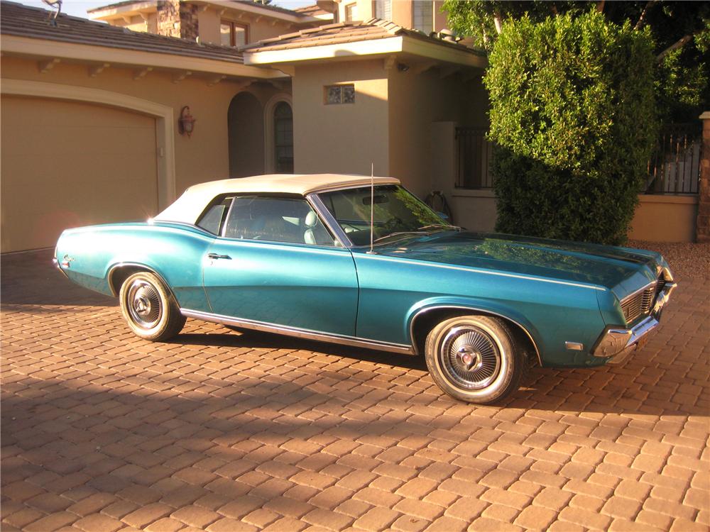 1969 MERCURY COUGAR XR7 CONVERTIBLE