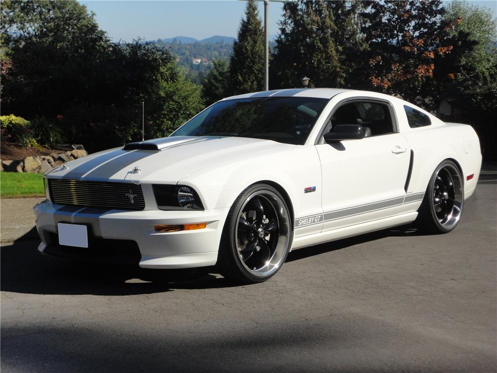 2007 FORD SHELBY GT MUSTANG 2 DOOR HARDTOP