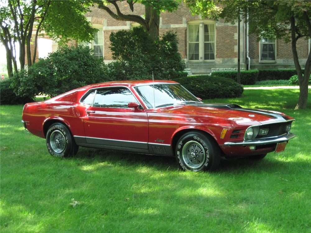 1970 FORD MUSTANG MACH 1 FASTBACK