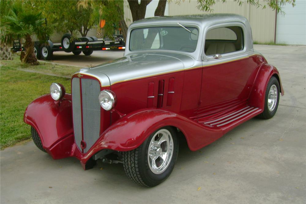 1933 CHEVROLET CUSTOM 2 DOOR COUPE