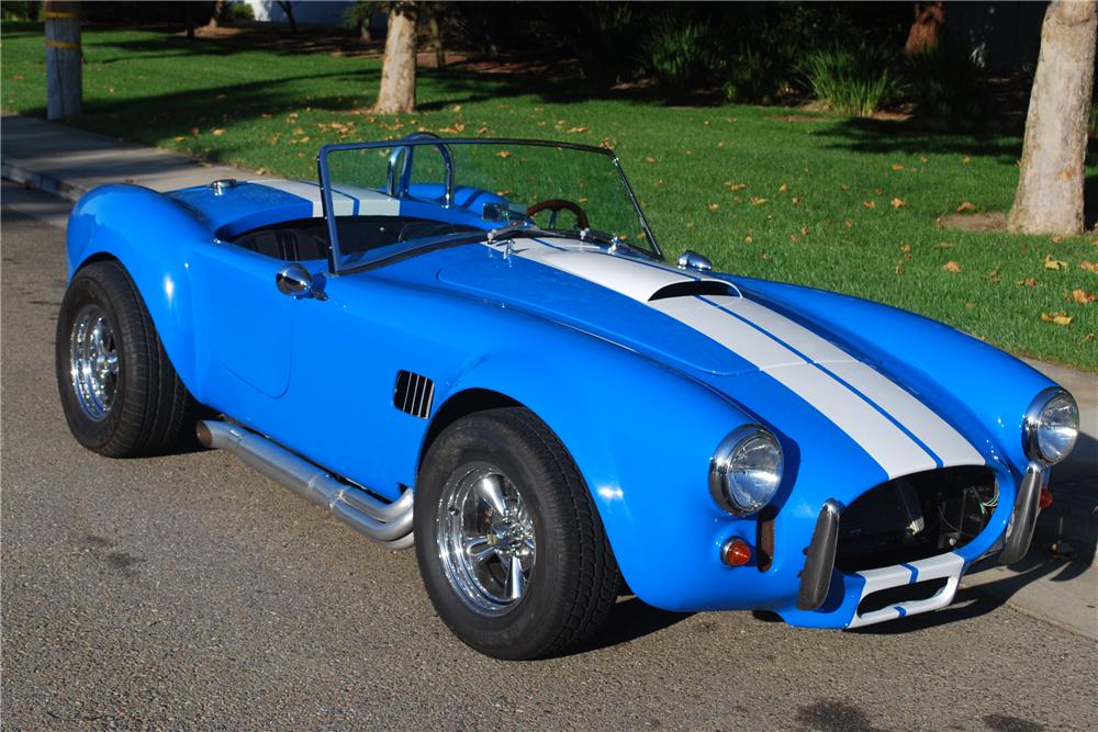 1965 SHELBY COBRA RE-CREATION ROADSTER