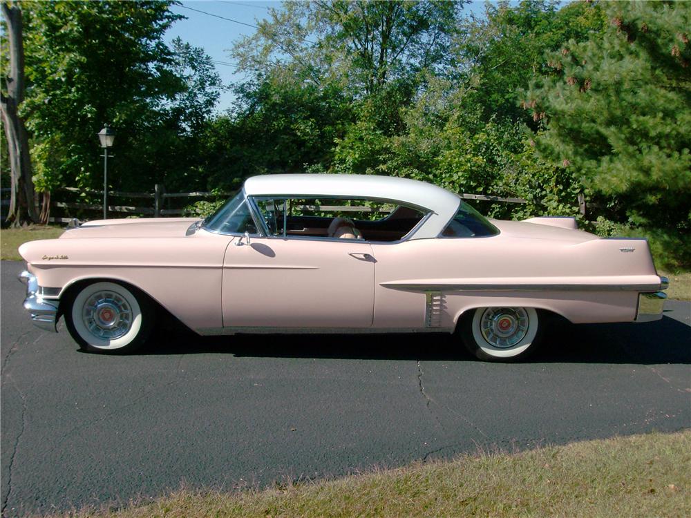 1957 CADILLAC COUPE DE VILLE 2 DOOR COUPE